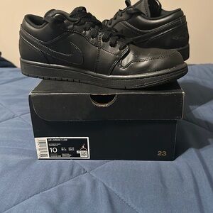 Nike Air Jordan Low Men's Black Sneakers